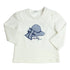 GYMP G  Longsleeve Aerodoux Pretty- Off White / Blue- 104