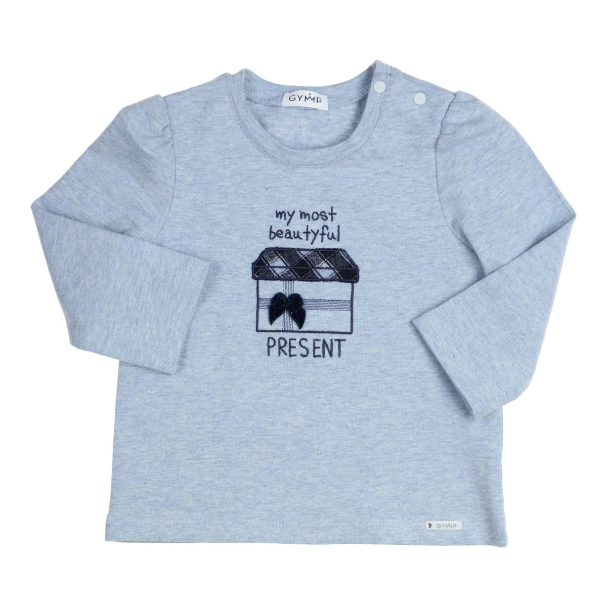 GYMP G  Longsleeve Aerochine Present- Light Blue- 86
