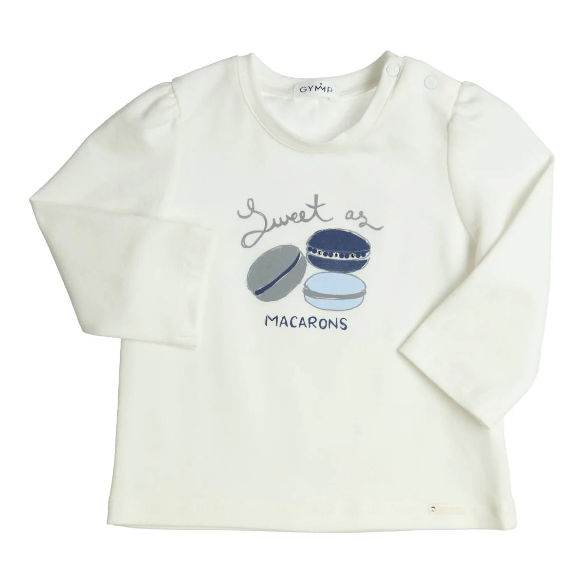 GYMP G  Longsleeve Aerodoux Sweet As Macarons Blue- Off White- 122