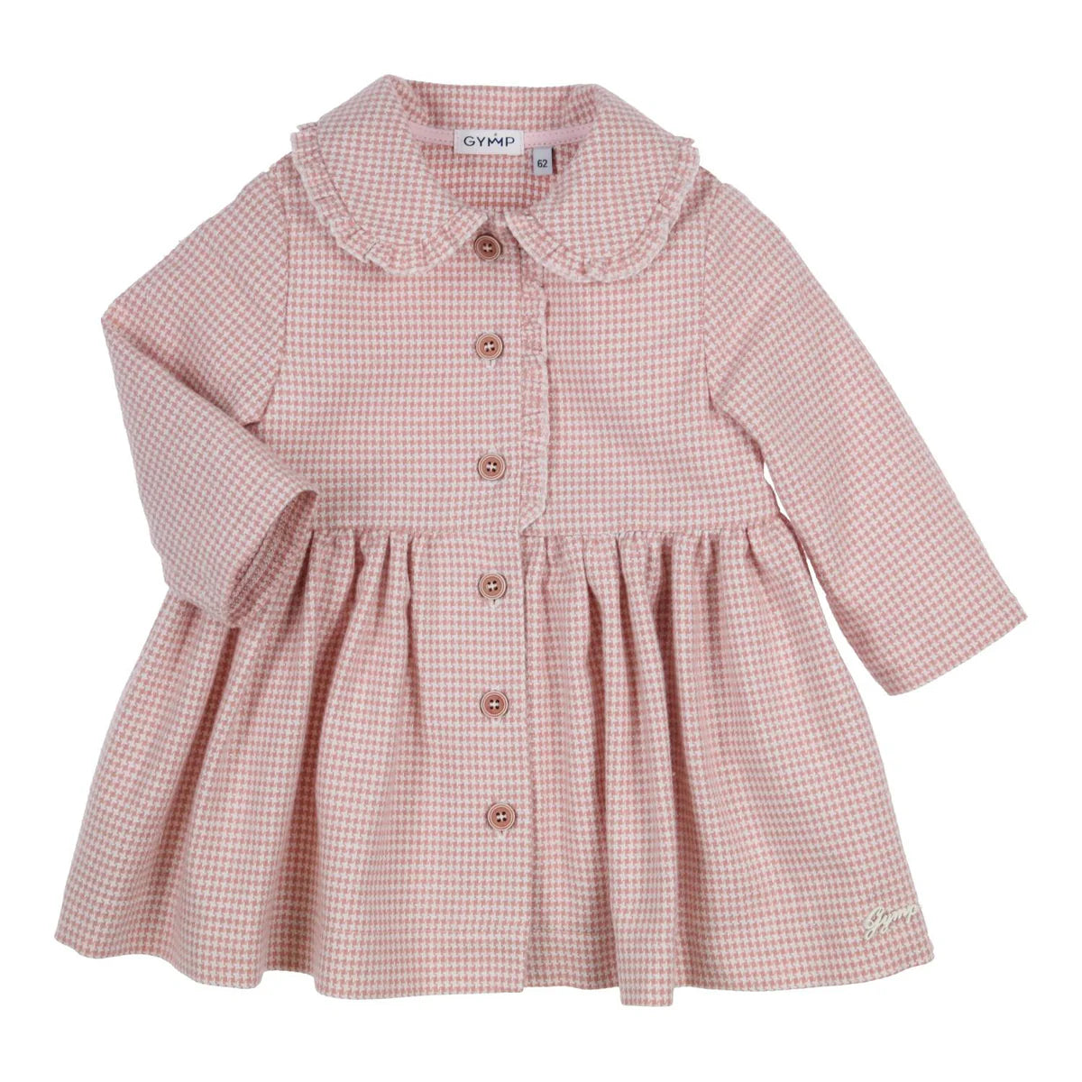 GYMP G  Dress Carly- Old Rose / Off White- 74