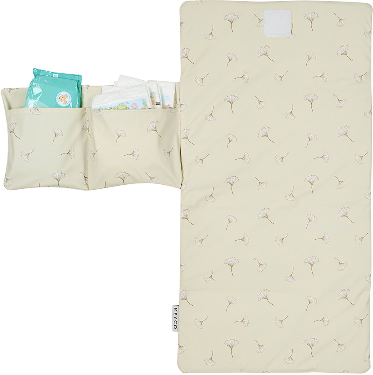 MEYCO Verschoonmatje one size - ginko - soft sand