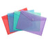 EXACOMPTA Chromaline etui m/drukknop A4 - pastel ass.