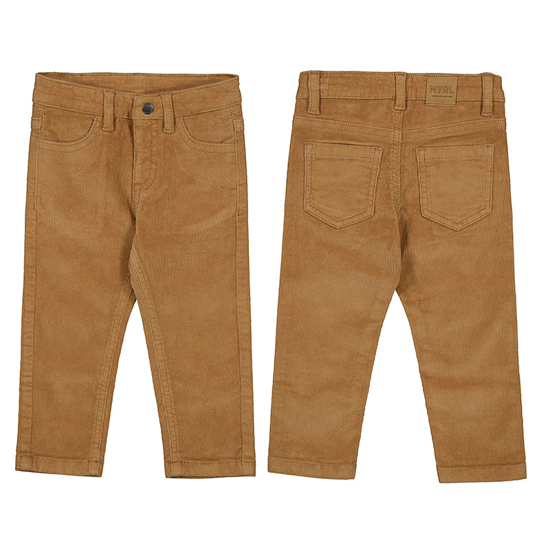 MAYORAL B Basic regular fit pants - wood -  12M
