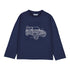 MAYORAL  B L/s t-shirt glow in the dark - blue - 5