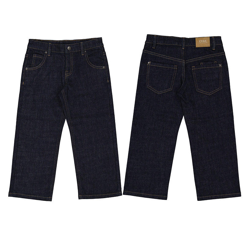 MAYORAL B Wide fit denim pants - dark indigo - 9