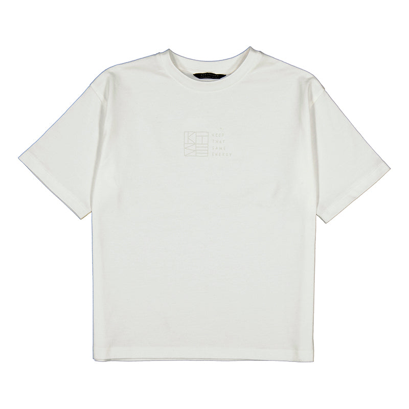 MAYORAL B S/s t-shirt - cream - 12