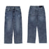 MAYORAL B Wide fit denim pants - dirty blue - 10