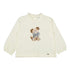 MAYORAL G L/s shirt dress - cream - 2