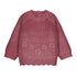 MAYORAL G Flower textured jersey - rose mix -  18M