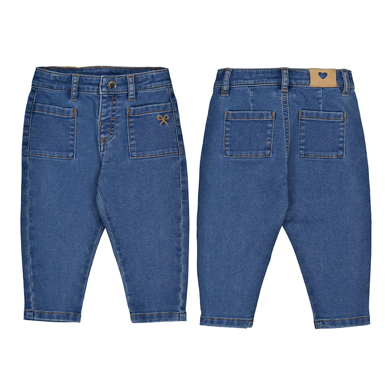 MAYORAL G Denim trousers - medium -2