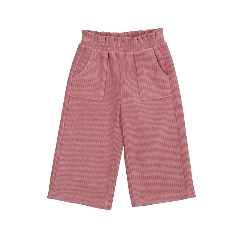 MAYORAL G Corduroy trousers - orchid -   9M