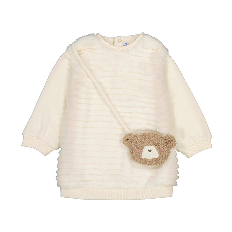 MAYORAL G Dress with bag - macchiato -  12M