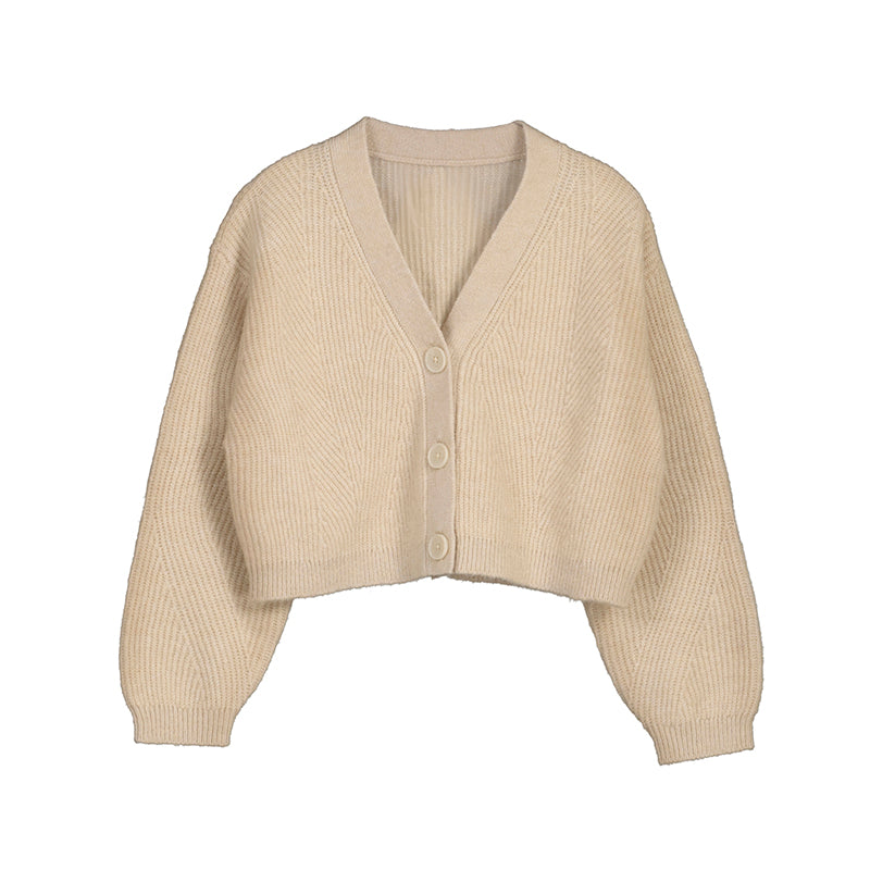 MAYORAL G Knitting cardigan - sesame - 14