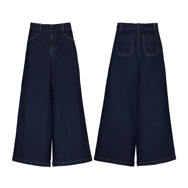 MAYORAL G Relax long dress pant - super dark - 14