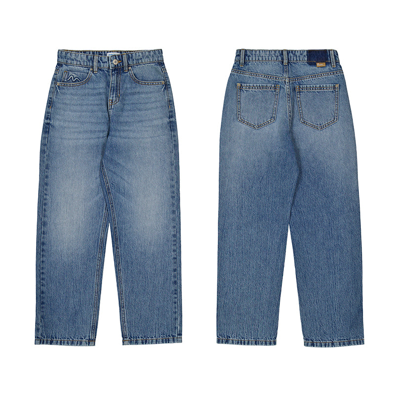 MAYORAL G Relax long denim pants - medium - 10
