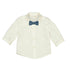 MAYORAL B L/s shirt - natr./ artic -  6/9