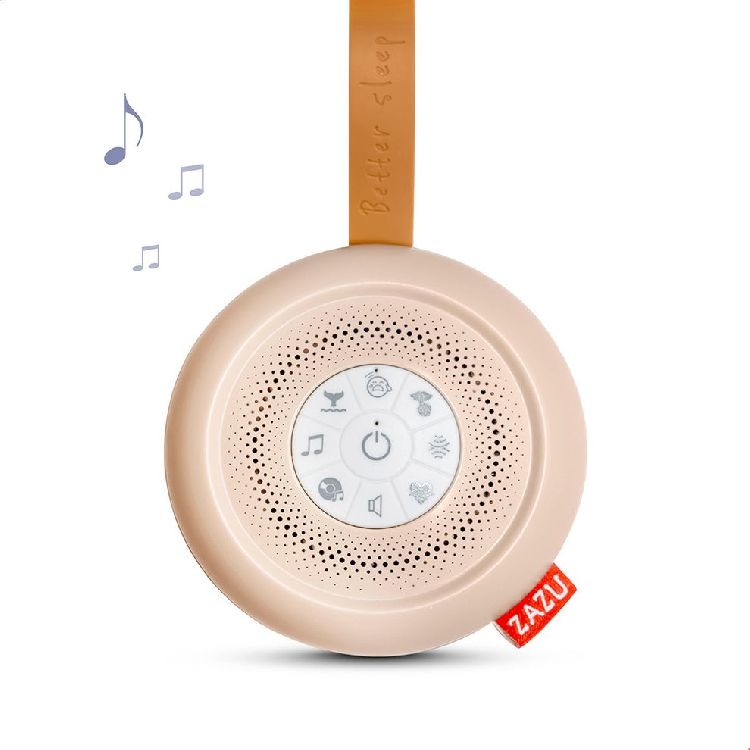 ZAZU Muziekdoosje witte ruis deluxe - beige