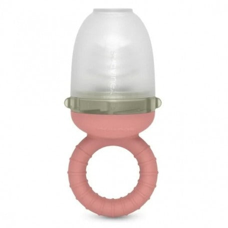 SUAVINEX Anti-verslik sabbelspeen/ knabbelspeen - roze