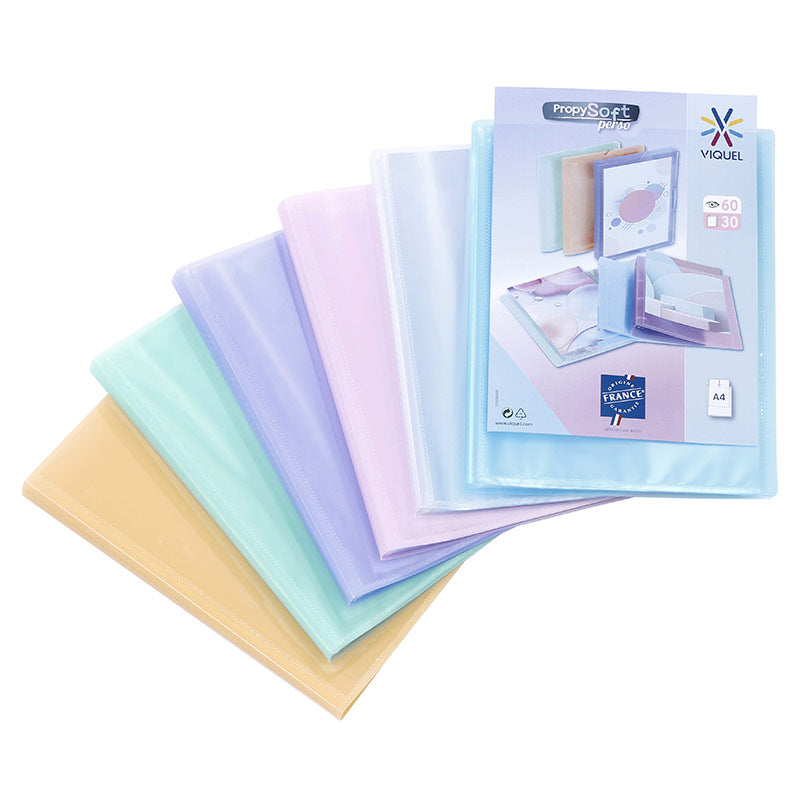 Displayboek m/30 vakken A4 - 24x31x1.8cm - 2 ass.