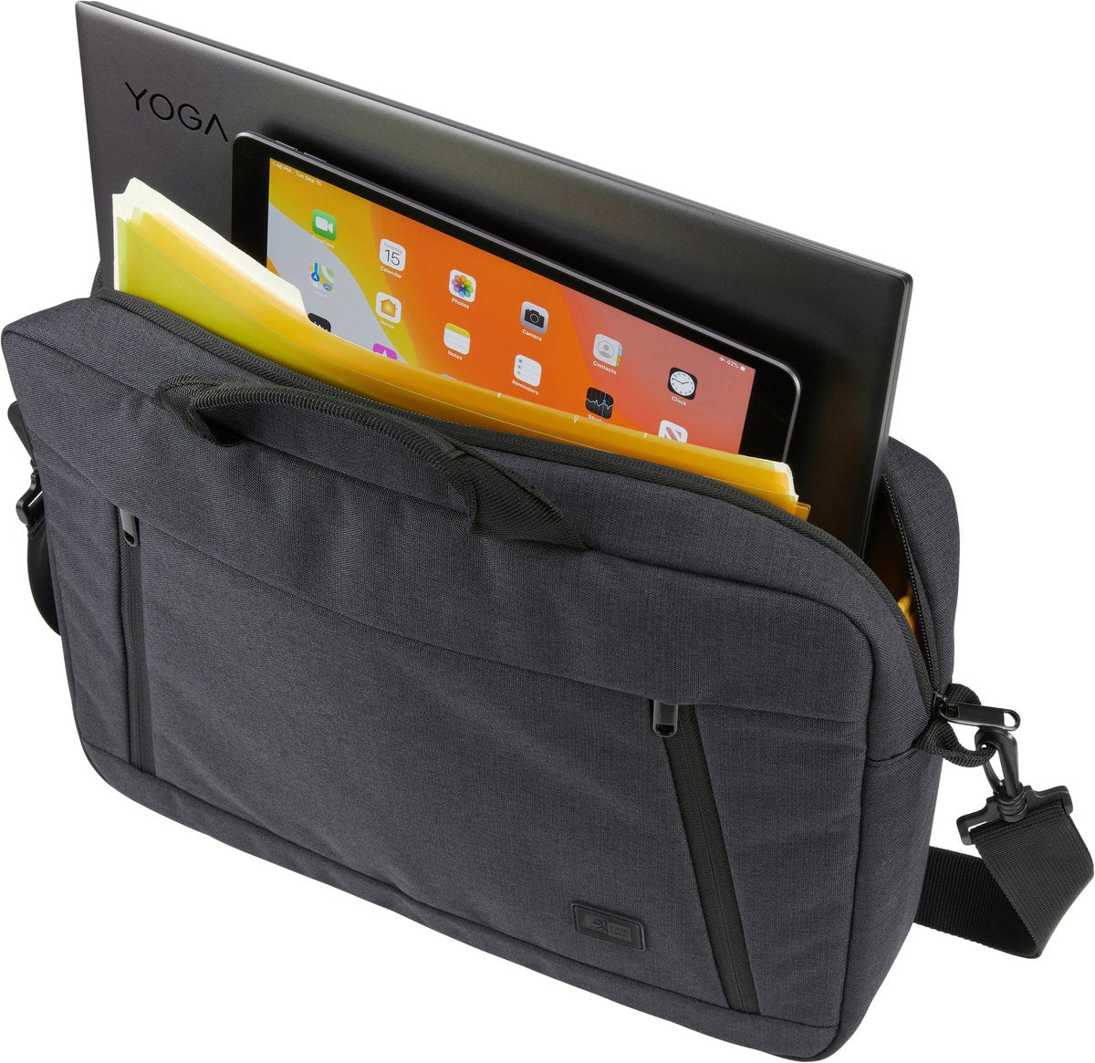 CASE LOGIC Huxton Laptoptas 15.6inch - attache zwart