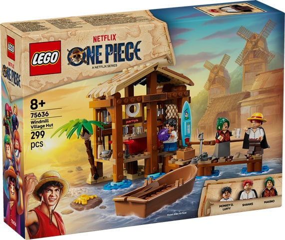 LEGO One Piece Netflix 75636 Hut in windmolendorp