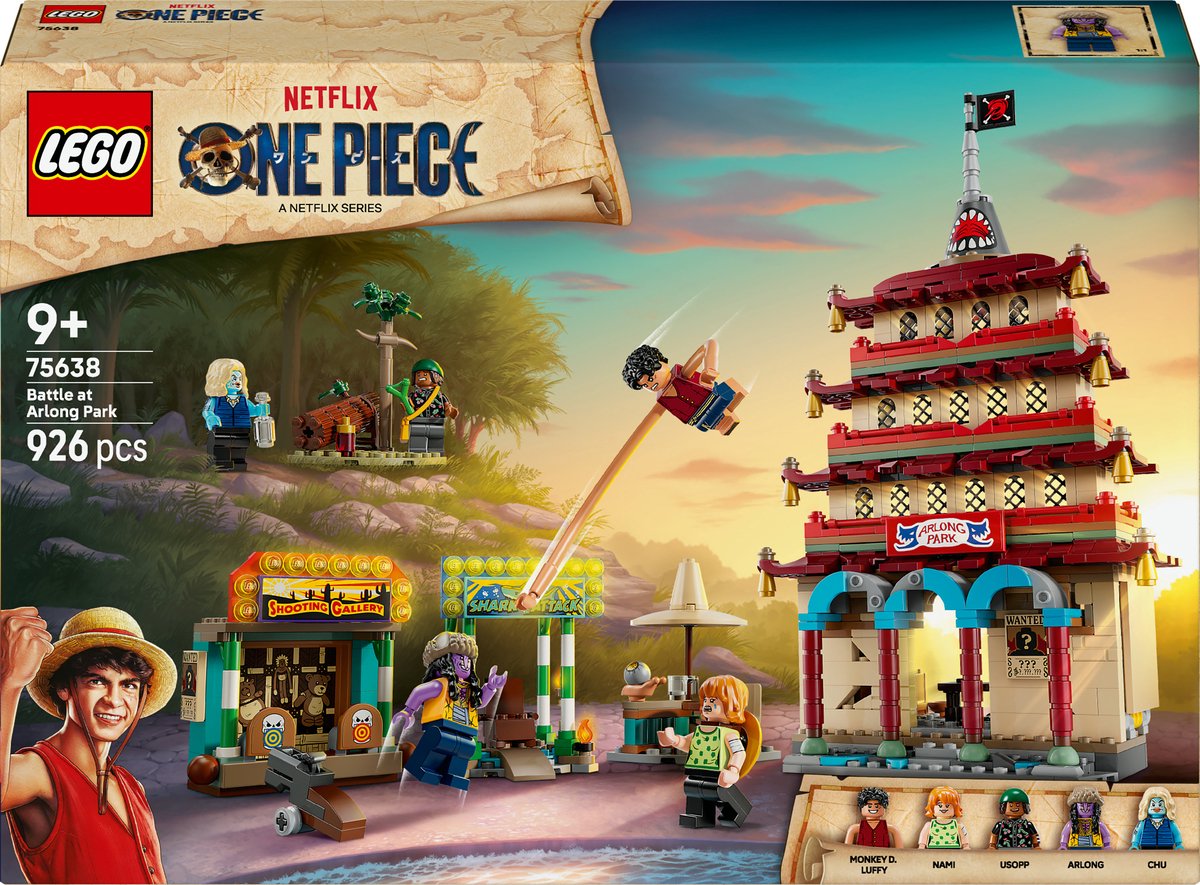 LEGO One Piece Netflix 75638 De strijd bij arlong park TU