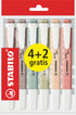 STABILO Swing nature colors - 4+2gratis