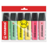 STABILO Boss eco pak neon pastel - 4+2gratis