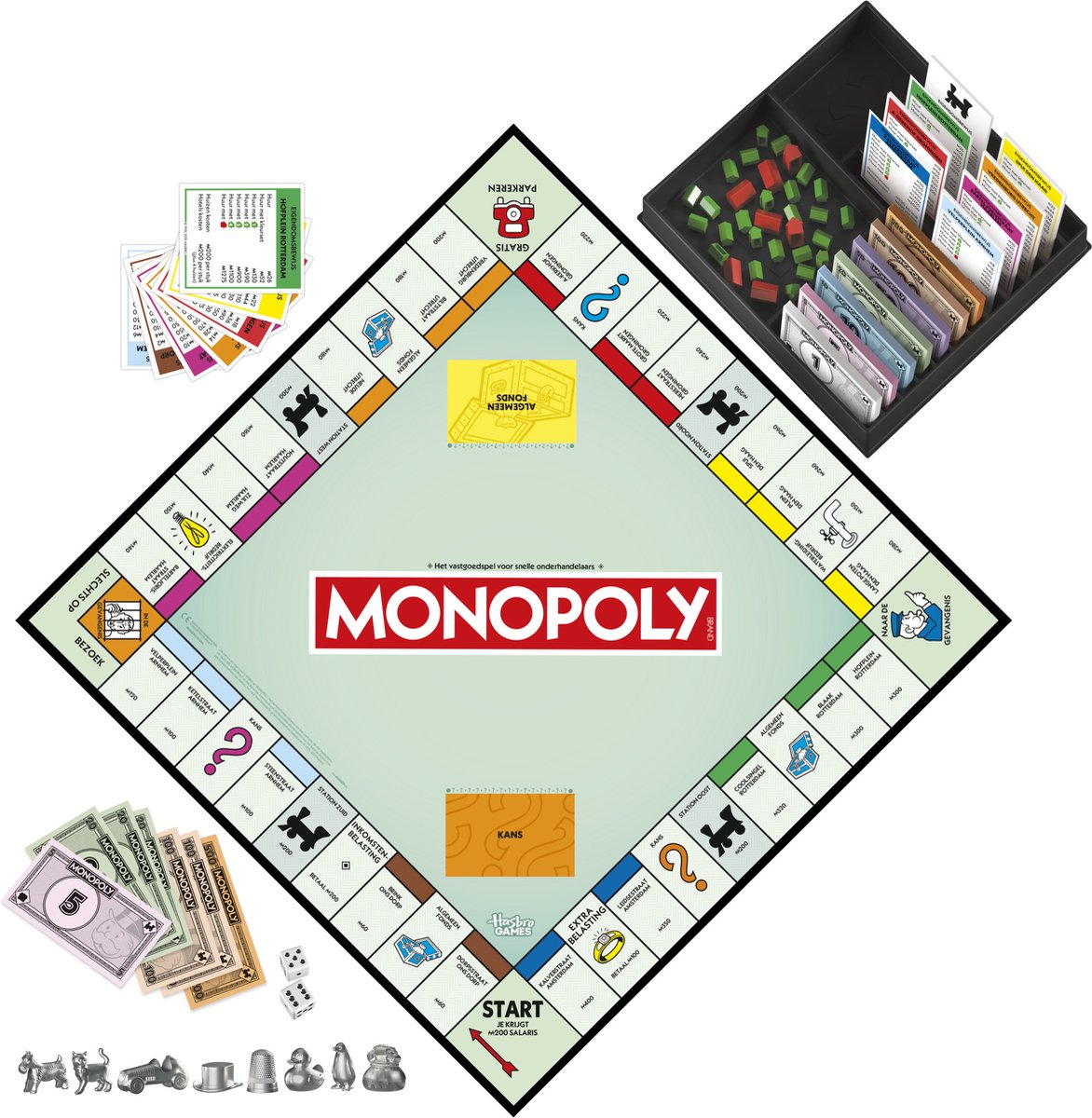 HASBRO Spel - Monopoly klassiek (refresh)
