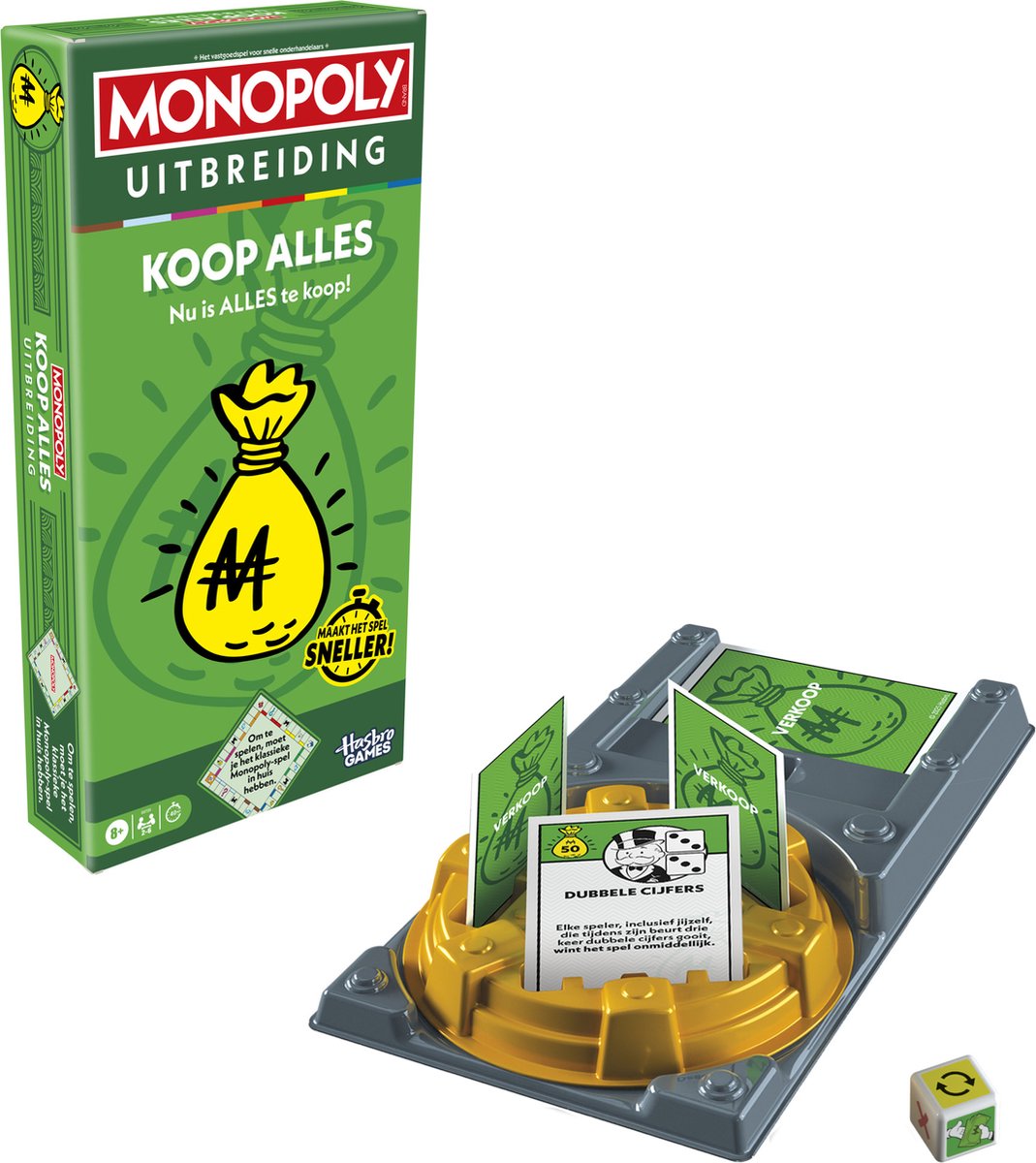 HASBRO Spel - Monopoly, koop alles