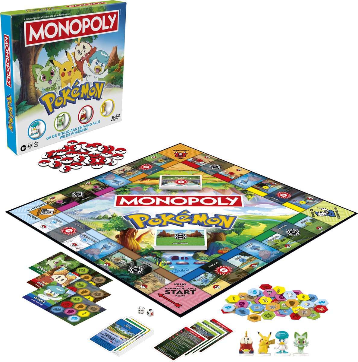 HASBRO Spel - Monopoly Pokemon
