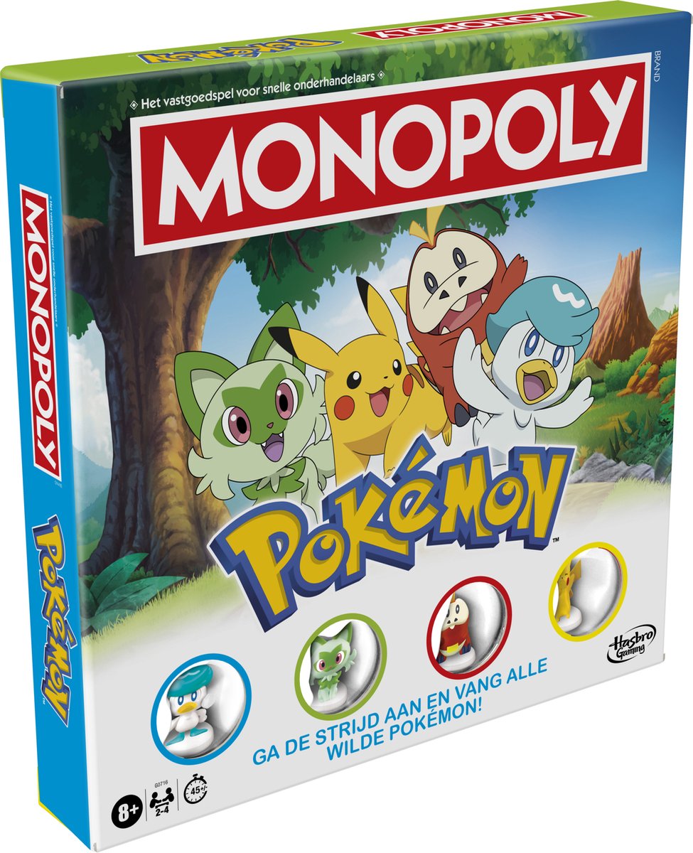 HASBRO Spel - Monopoly Pokemon