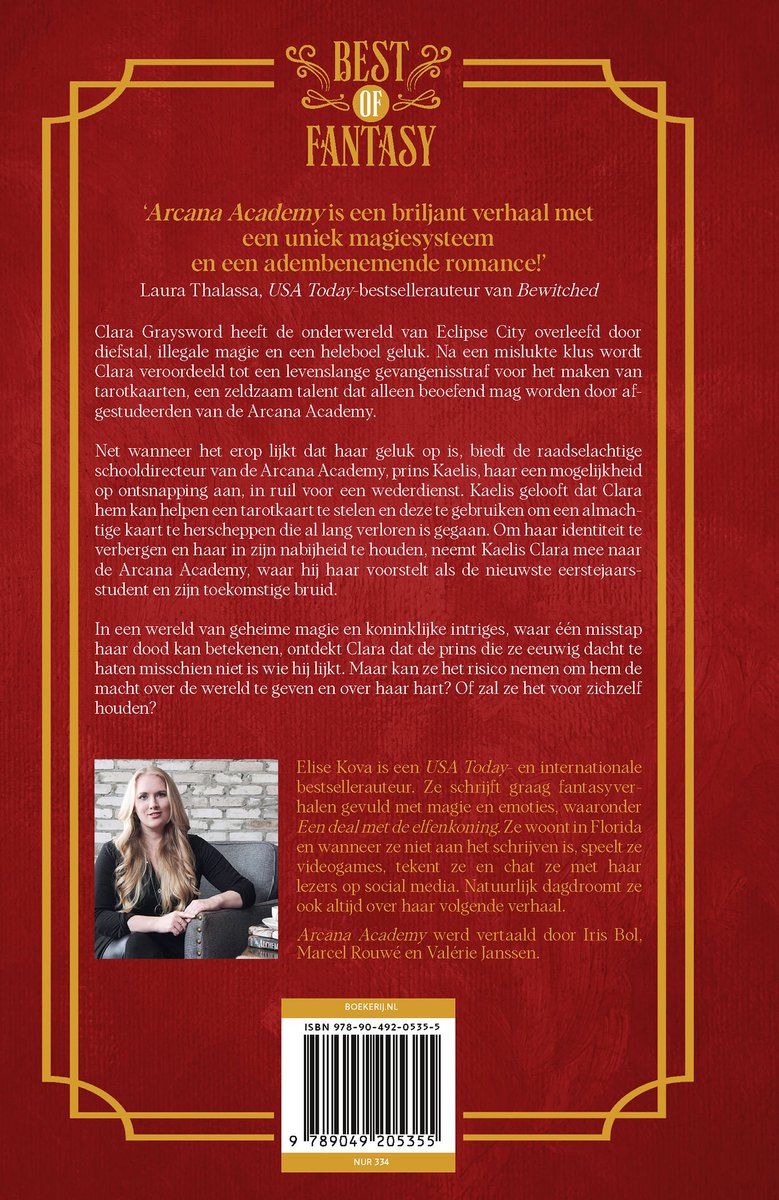 Tarot 1 - Arcana Academy - Elise Kova