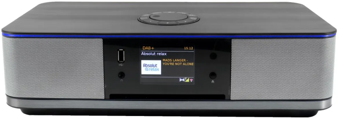 SOUNDMASTER Music center internet/DAB+/CD/USB - zwart