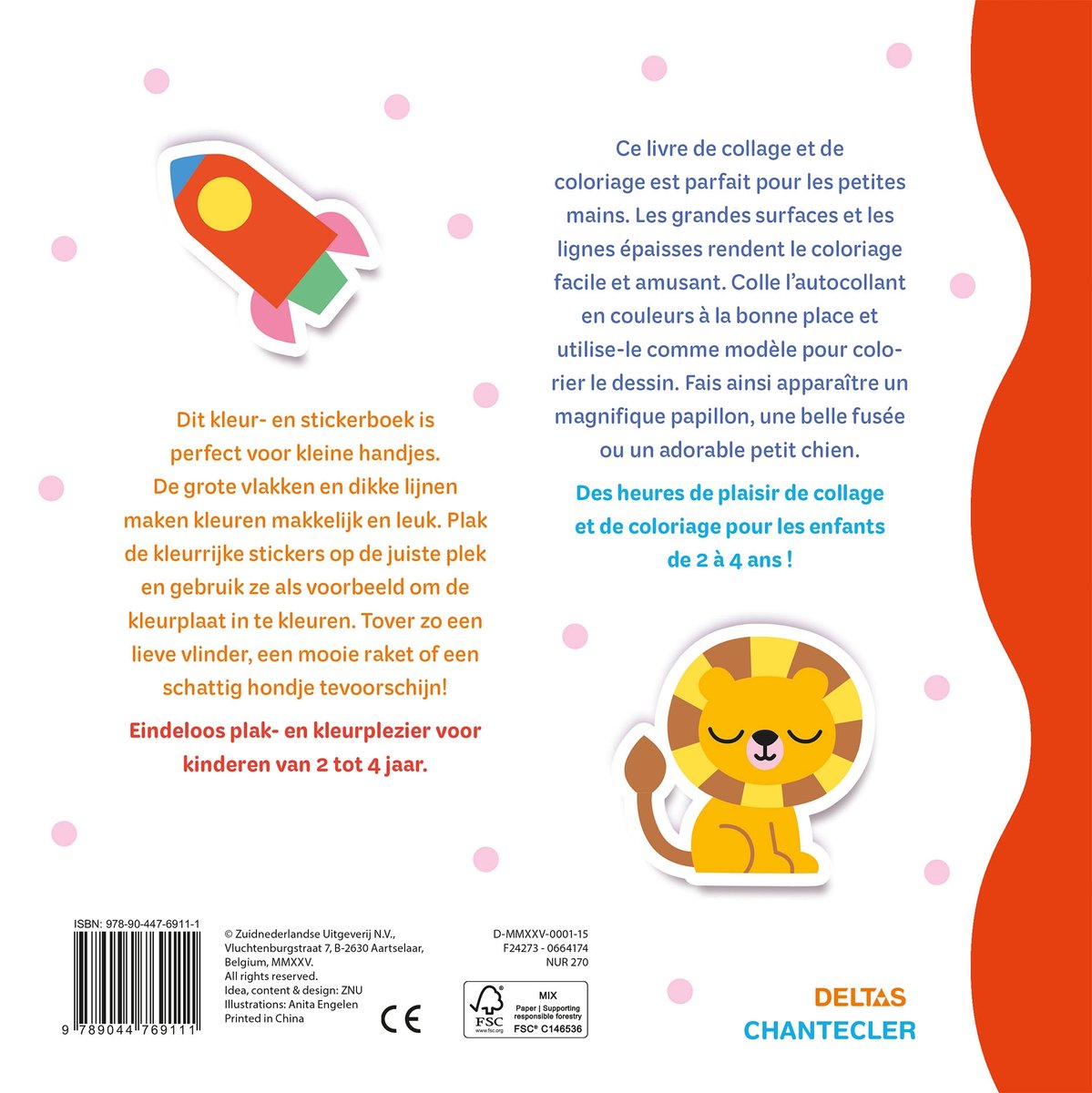 Happy sticker color - 2/4j.