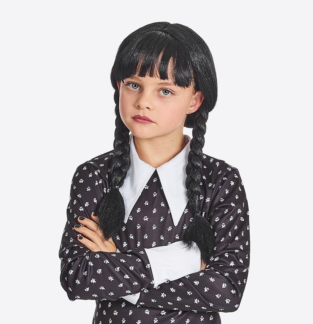 Pruik WEDNESDAY - junior