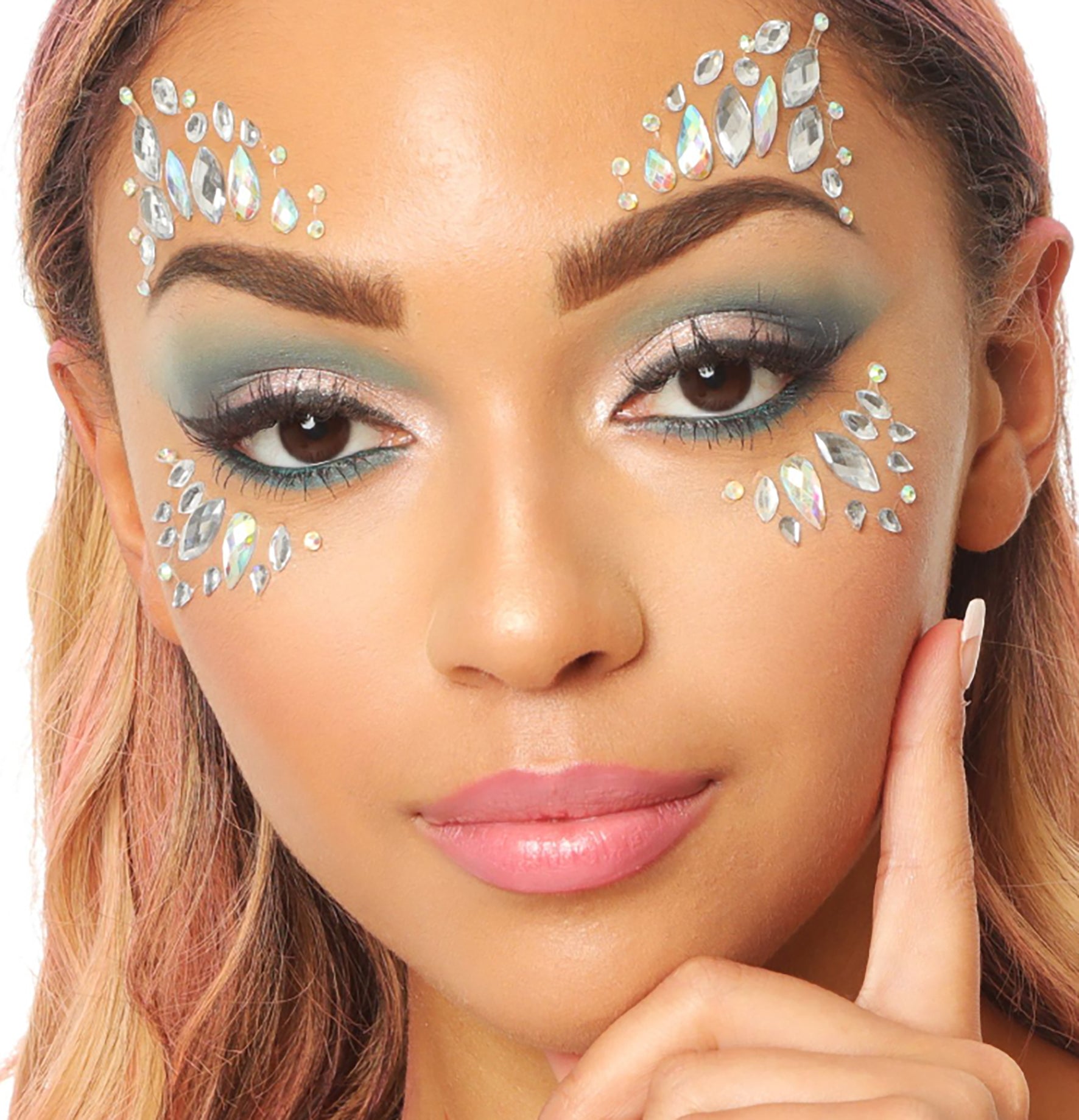 Face Jewels - angels wings