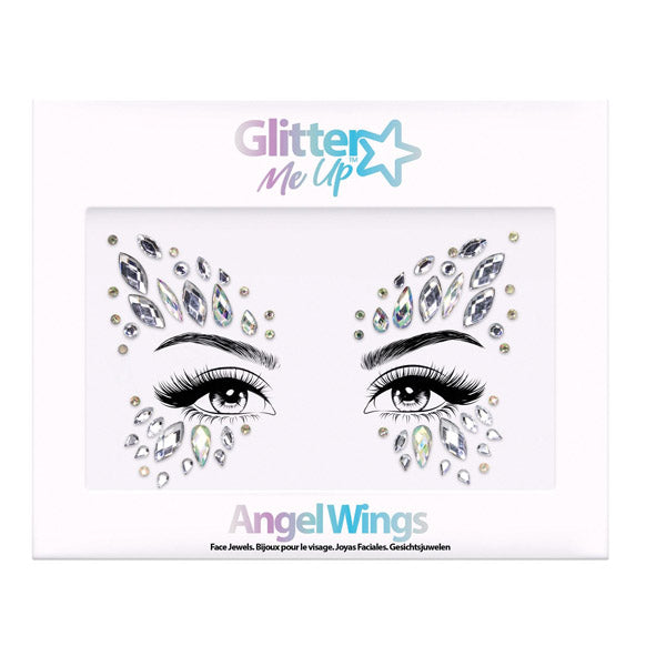 Face Jewels - angels wings