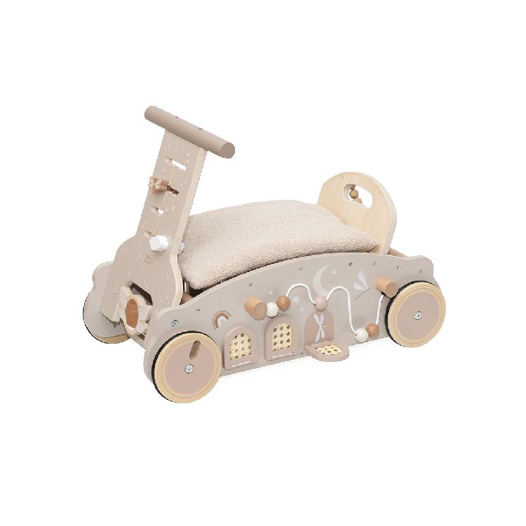 LABEL LABEL 3in1 rocker, walker & car - nougat