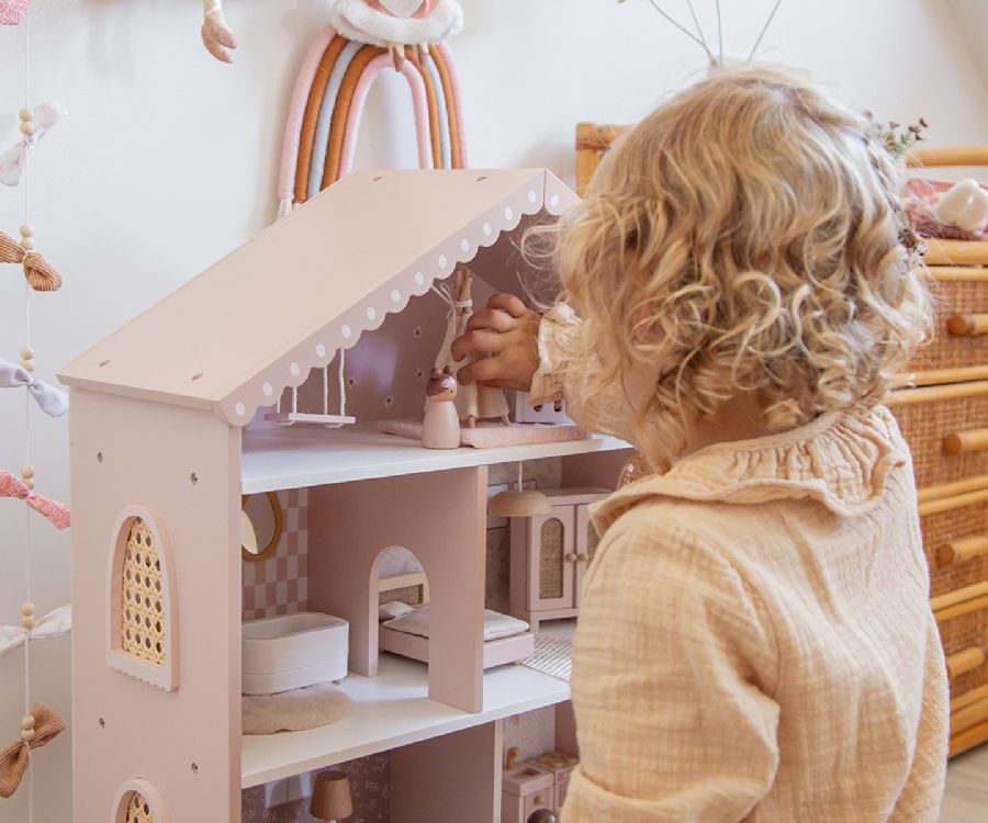 LABEL LABEL Doll house - pink