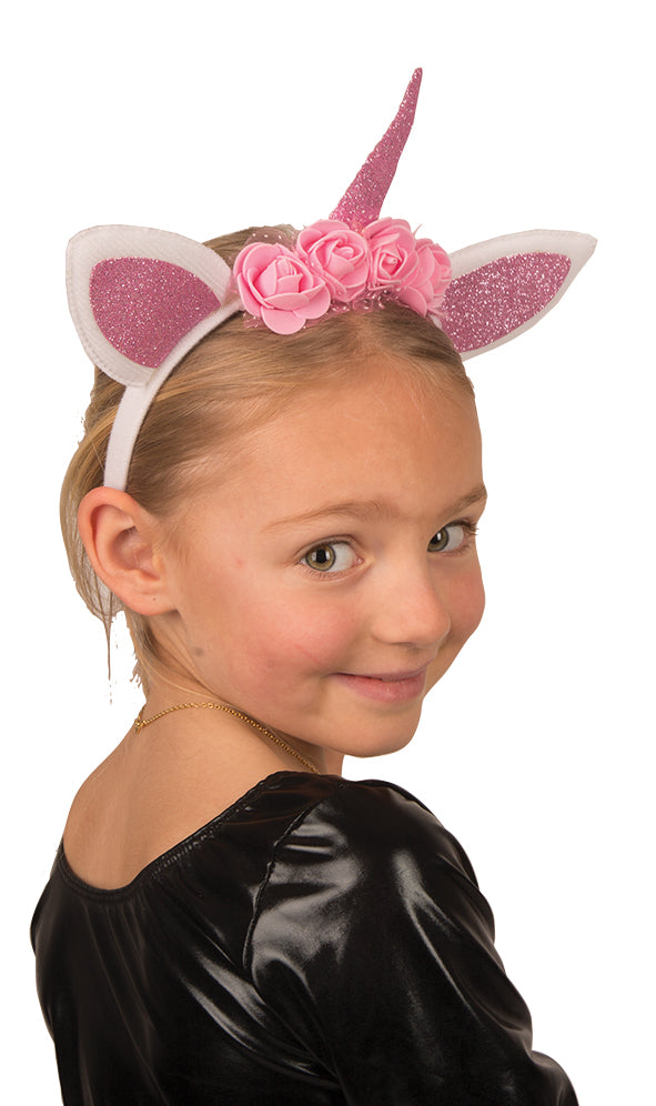 Eenhoorn diadeem - roze