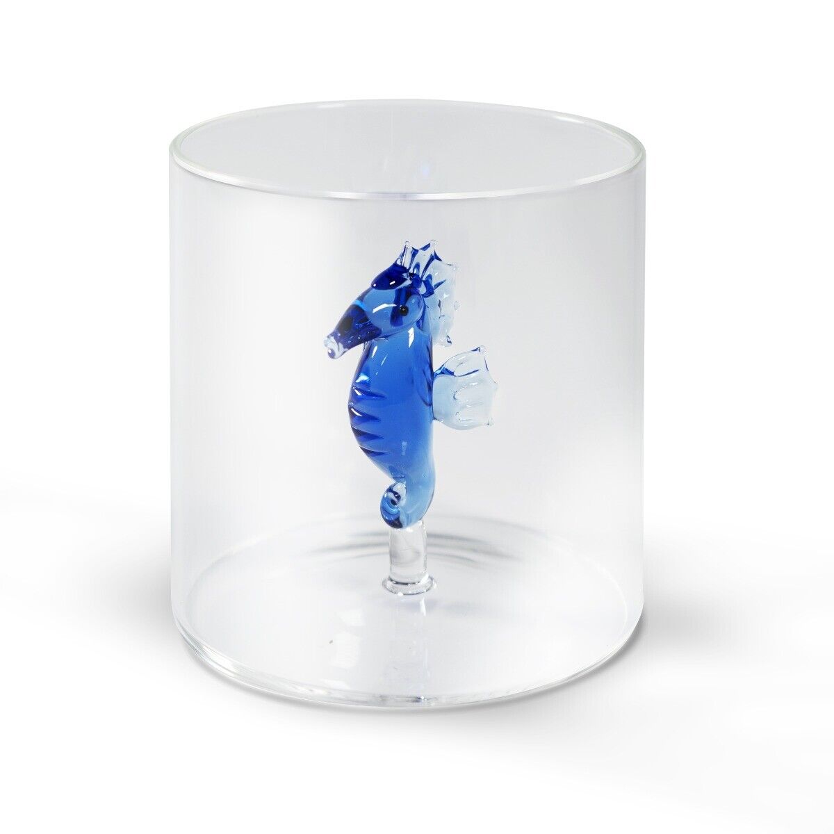 WD Glas 250ml in borosilicaat glas - zeepaardje deco