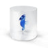 WD Glas 250ml in borosilicaat glas - zeepaardje deco