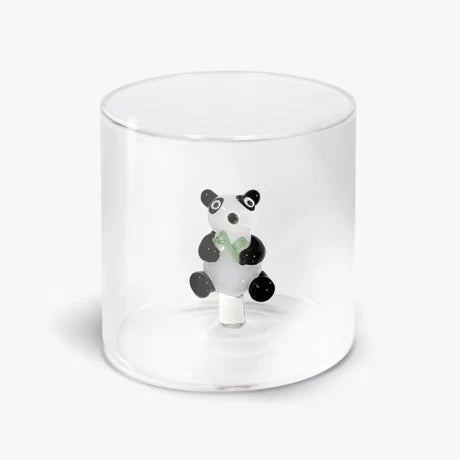 WD Glas 250ml in borosilicaat glas - panda deco