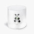WD Glas 250ml in borosilicaat glas - panda deco