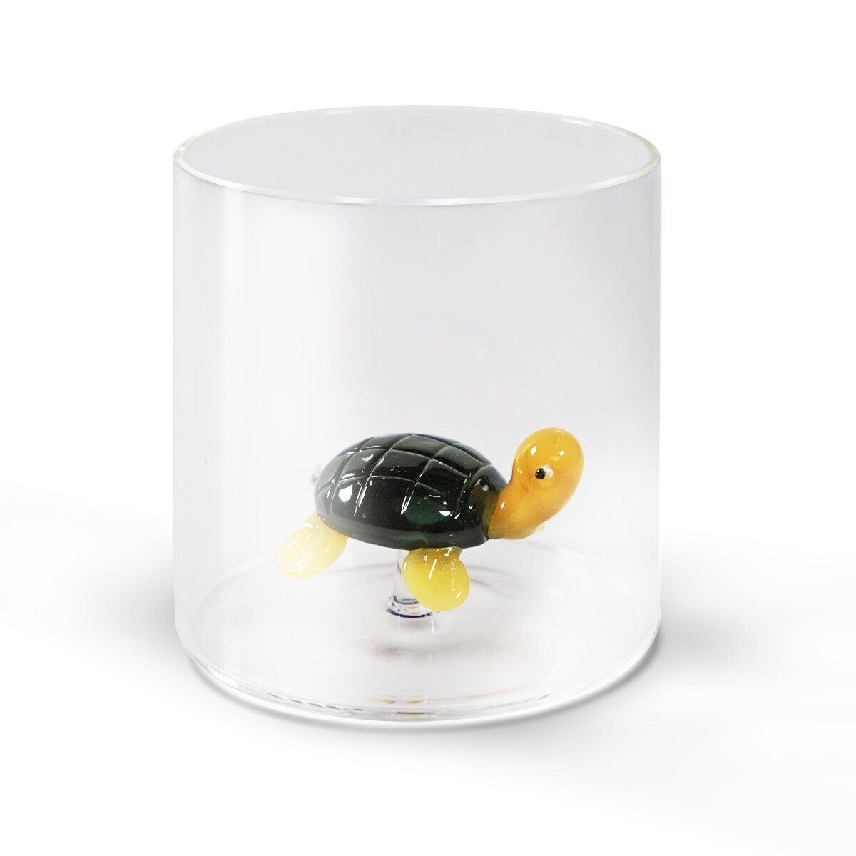 WD Glas 250ml in borosilicaat glas - schildpad deco