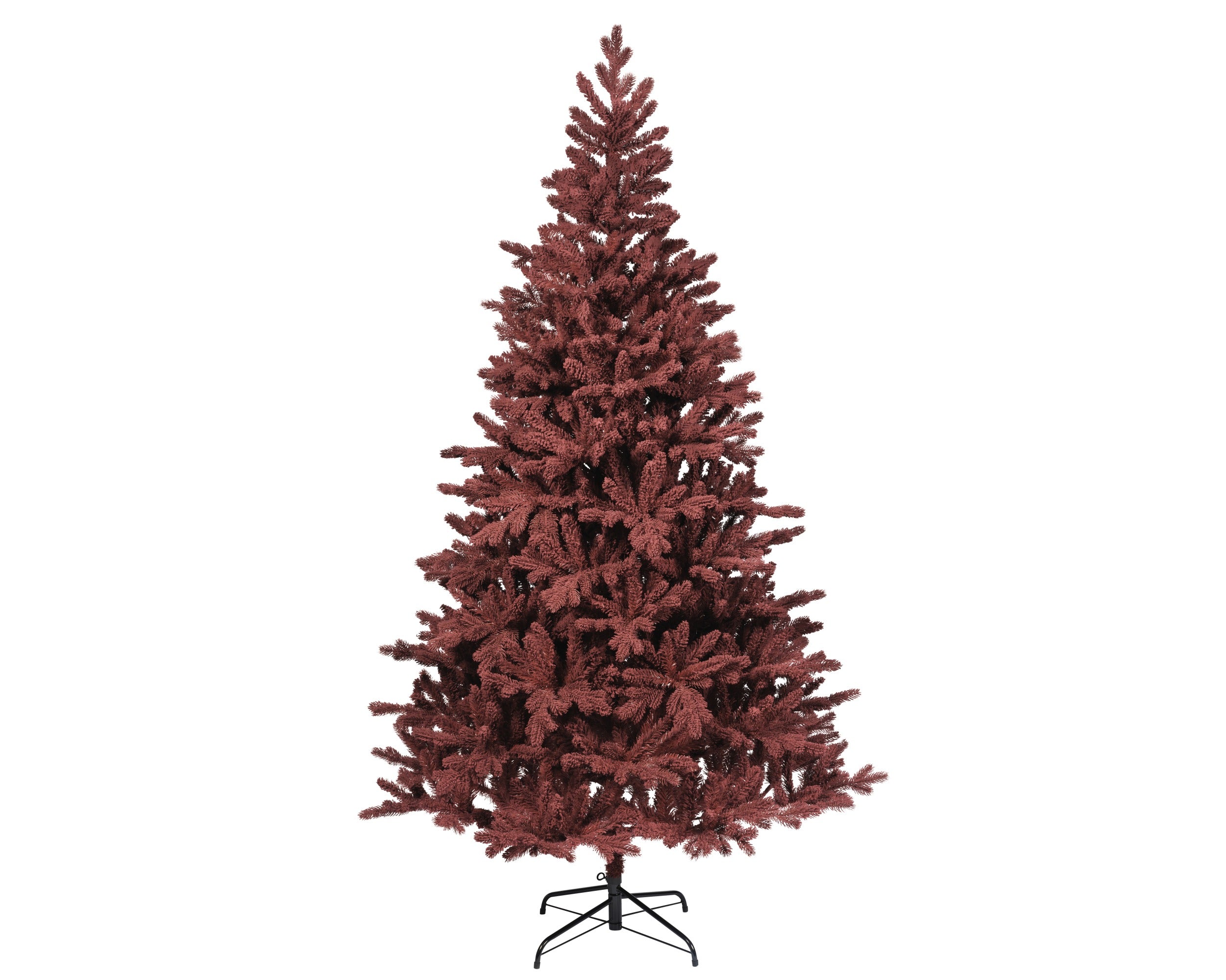 Kerstboom burgundy fir 127x210cm - rood
