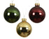 Kerstballen glas glans mix 6cm - multi 20st.