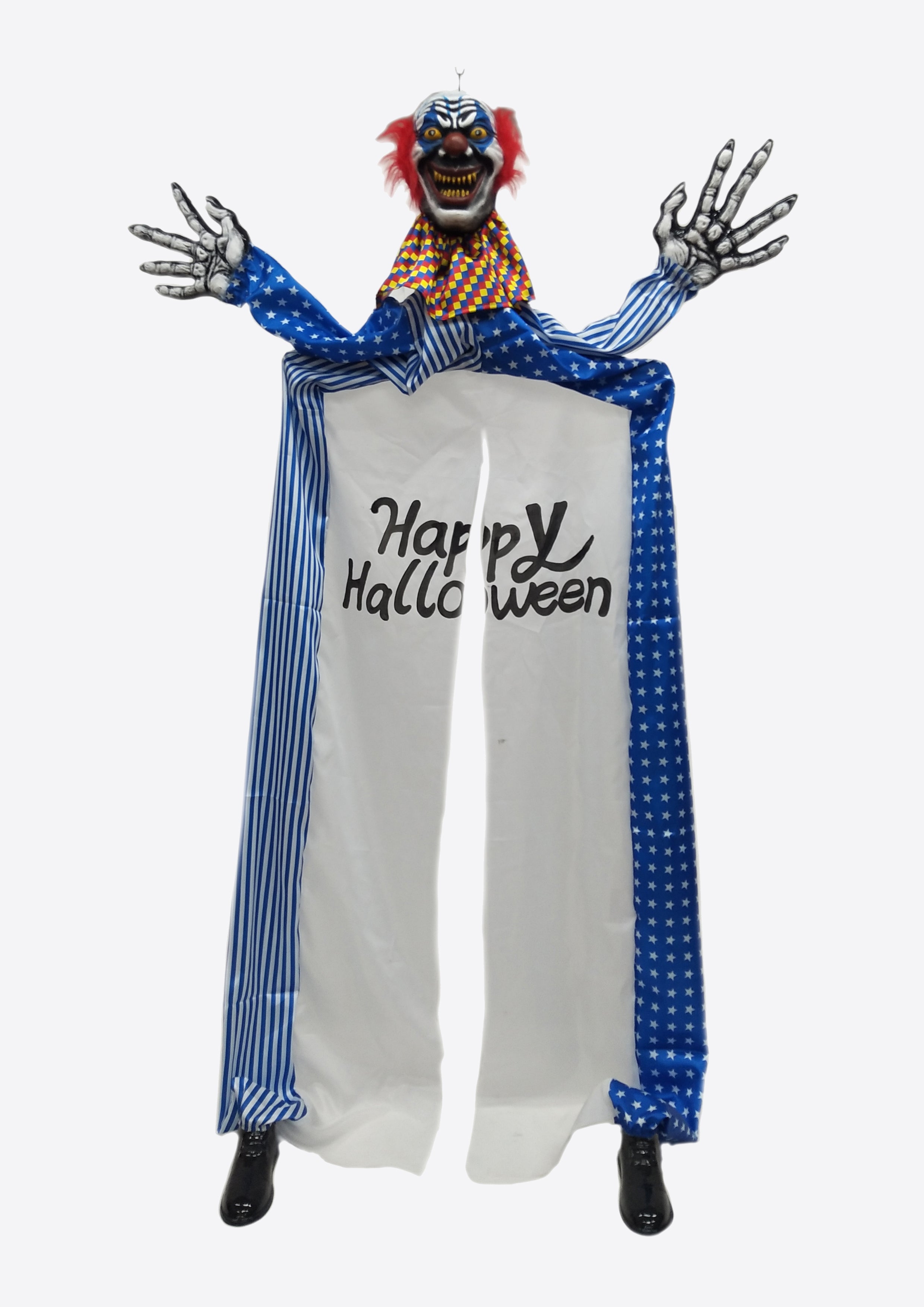 Deco clown gordijn