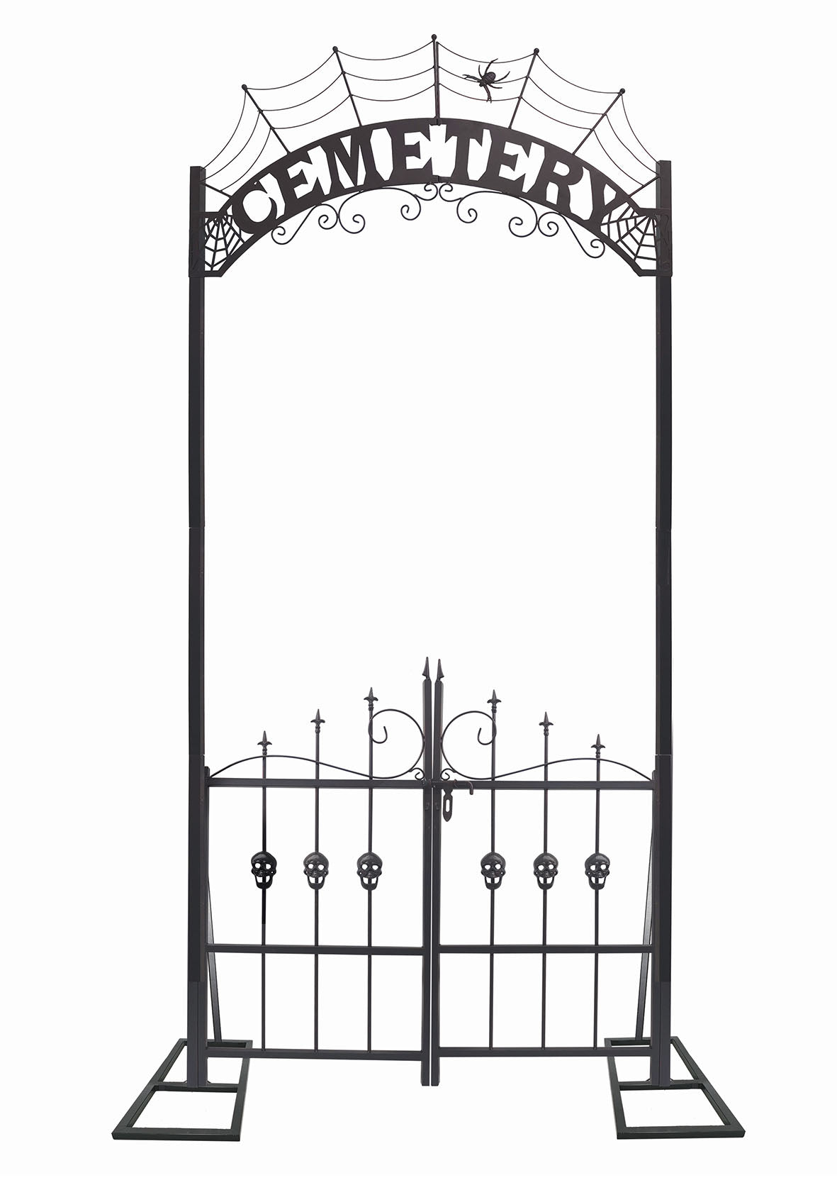 Deco hek cemetery 270x150cm